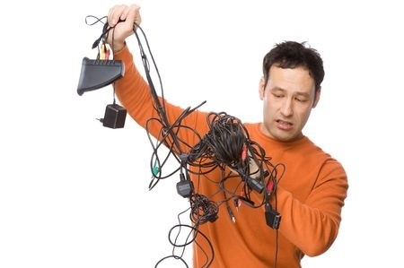 guy with wires