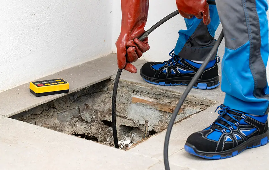 Plumbing work